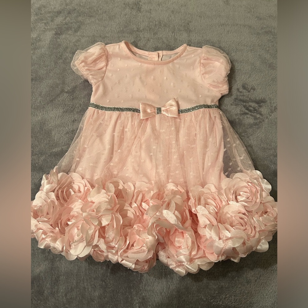 Nannette Baby-Girls Rossette Dress